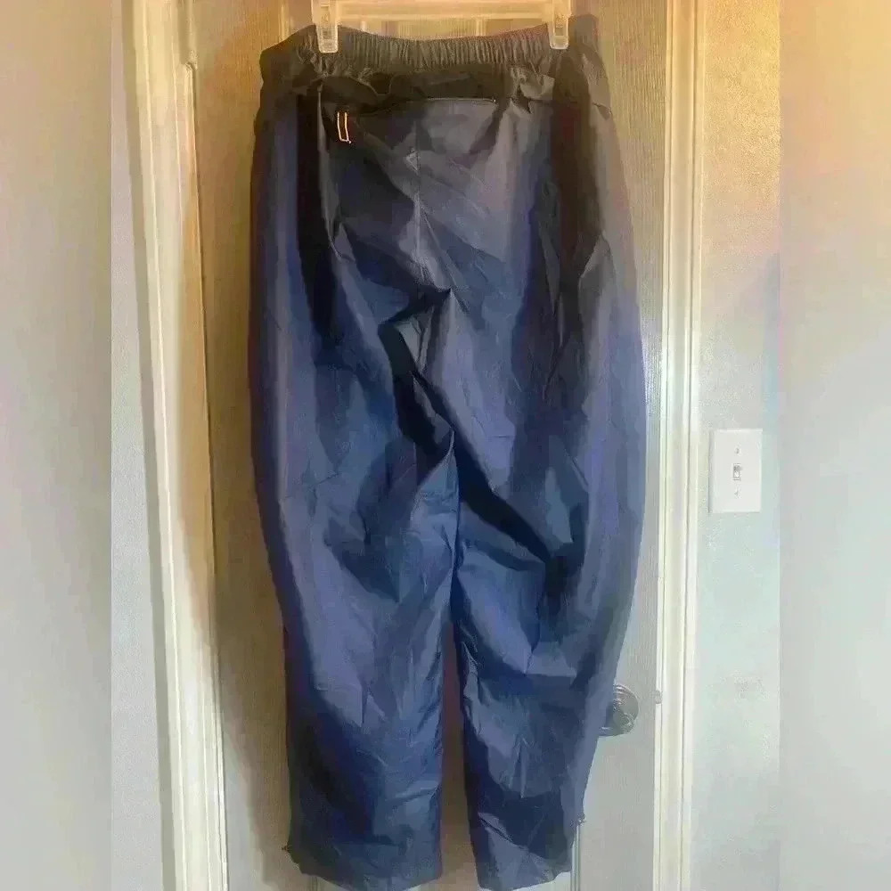 Men’s Nike Navy nylon pants with adj elastic waistband pockets size Large - Picture 11 of 16